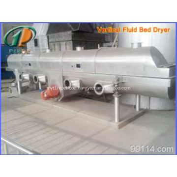 Puffed food vibrating fluidized bed